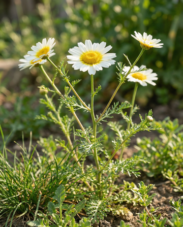 Mixed Single Flowered (Chrysanthemum coronarium) – ekologiska ettåriga blomsterfrön från SeedsChoice