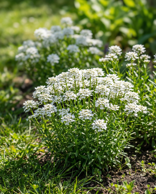 Iberis Empress White (Iberis amara) – ekologiska ettårsfrön från SeedsChoice