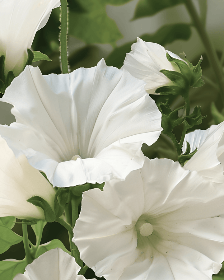 Malvafrön Mont Blanc (Lavatera trimestris) – ekologisk ettårig blomma