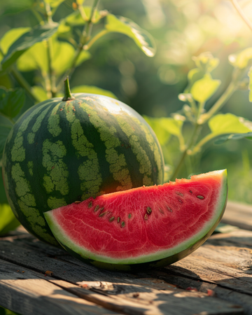 Vattenmelonfrön Crimson Sweet (Citrullus lanatus) – ekologisk ettårig grönsak