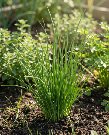 Chives Prager (Allium schoenoprasum) – ekologiska fleråriga frön från SeedsChoice
