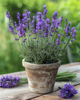 Lavendelfrön Ekologisk Lavandula Angustifolia Flerårig ört