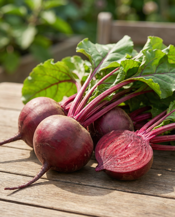 Rödbeta Egyptian Turnip Rooted (Beta vulgaris) – ekologiska frön för ettårig grönsak från SeedsChoice