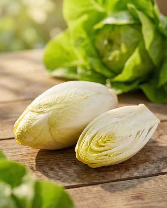 Cikoria Brussels (Cichorium intybus) – ekologiska tvååriga grönsaksfrön från SeedsChoice