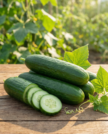 Gurka Marketmore (Cucumis sativus) – ekologiska frön från ettårig grönsak från SeedsChoice