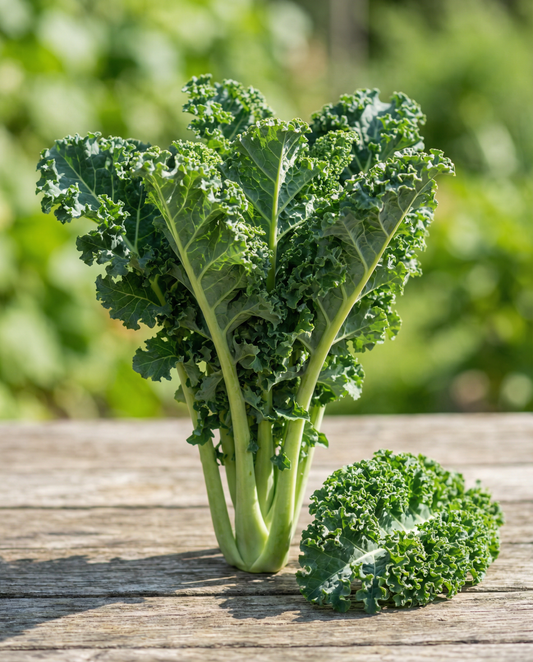 Grönkål Westland Autumn (Brassica oleracea) – ekologiska ettåriga grönsaksfrön från SeedsChoice