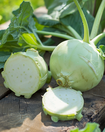 Kålrabbi Korist F1 frön (Brassica oleracea) – ekologisk ettårig grönsak