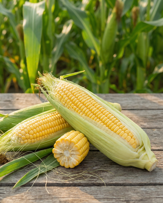Sockermajs Golden Bantam (Zea mays) – ekologiska frön av ettårig grönsak från SeedsChoice