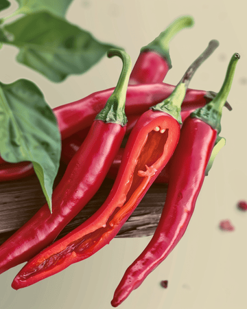 Cayennepepparfrön Long Slim (Capsicum annuum) – ekologisk ettårig grönsak