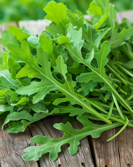 Ruccolafrön ekologisk Eruca sativa ettårig grönsak
