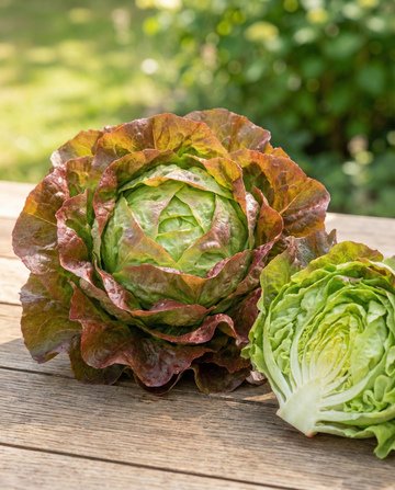 Sallat Wonder Der Vier Jaargetijden (Lactuca sativa) – ekologiska ettåriga grönsaksfrön från SeedsChoice