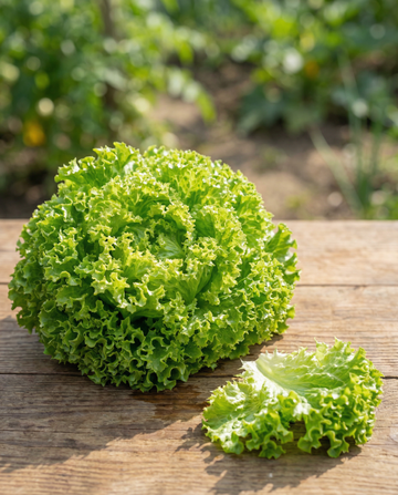 Sallat Bionda A Foglia Riccia (Lactuca sativa) – ekologiska ettåriga grönsaksfrön från SeedsChoice