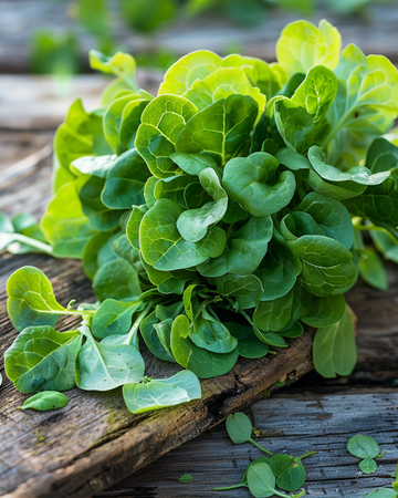 Fältsalladfrön Vit (Valerianella locusta) – ekologisk ettårig grönsak