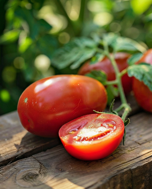 Tomat Roma VF (Solanum lycopersicum) – ekologiska ettåriga grönsaksfrön från SeedsChoice