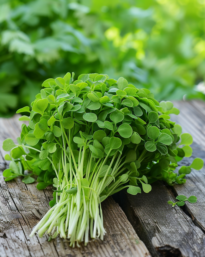 Krassefrön (Lepidium sativum) – ekologisk ettårig grönsak