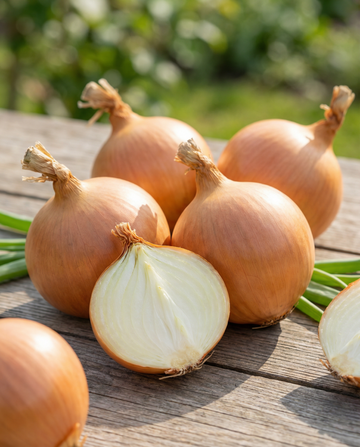 Lök Rijnsburger 5 (Allium cepa) – ekologiska ettåriga grönsaksfrön från SeedsChoice