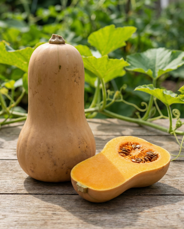 Waltham Butternut Squash (Cucurbita moschata) – ekologiska ettåriga grönsaksfrön från SeedsChoice