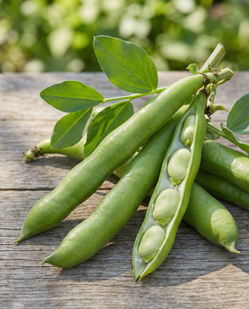 Bondböna Witkiem (Vicia faba) – ekologiska ettåriga grönsaksfrön från SeedsChoice