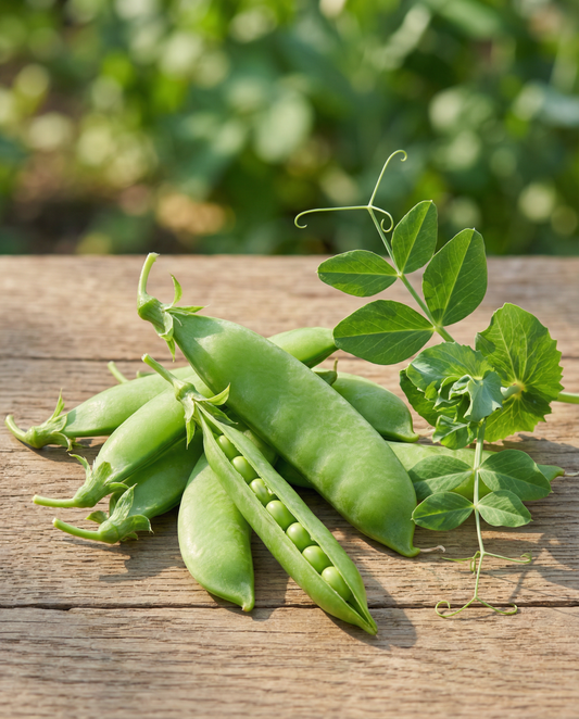 Ärtor Record frön (Pisum sativum) – ekologiska ettåriga grönsaksfrön från SeedsChoice