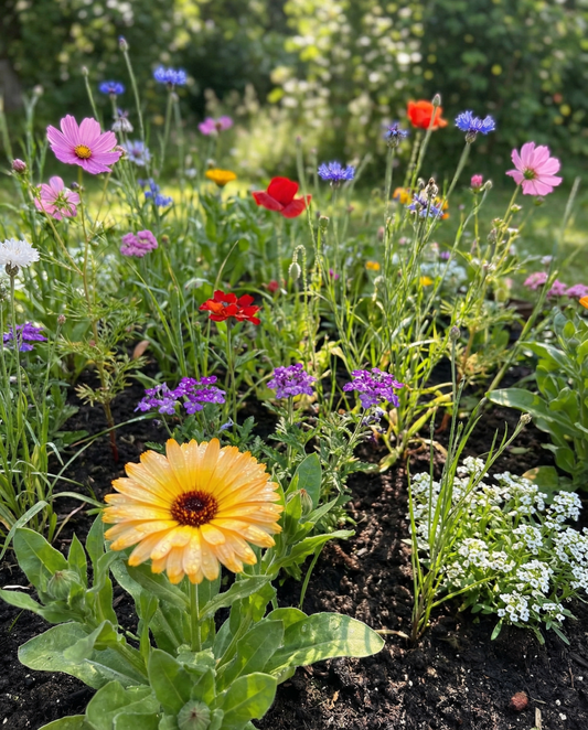 For Butterflies Mix – ekologiska ettåriga blomsterfrön från SeedsChoice