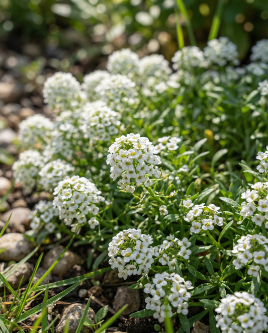 Alyssum Snowcloth (Lobularia maritima) – ettåriga frön från SeedsChoice