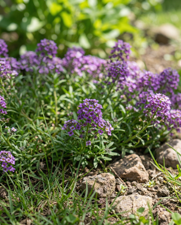 Luktalyssum Royal Carpet (Lobularia maritima) – ettåriga blomsterfrön från SeedsChoice