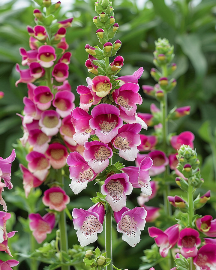 Lejonmunfrön Cherry Twist (Antirrhinum majus) – ettårig blomma
