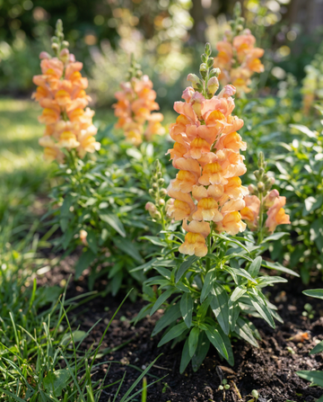 Lejonmun Mango Twist (Antirrhinum majus) – ettåriga frön från SeedsChoice