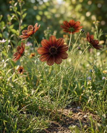Greenthread Brunette (Cosmidium burridgeanum) – ettåriga frön från SeedsChoice