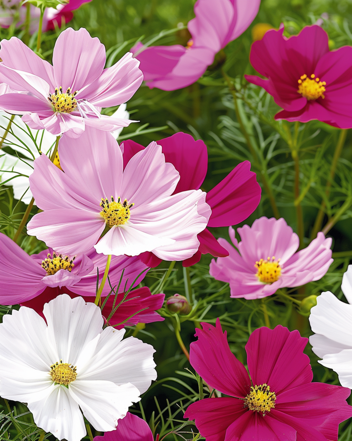 Sensation Mixed-frön (Cosmos bipinnatus) – ettårig blandning