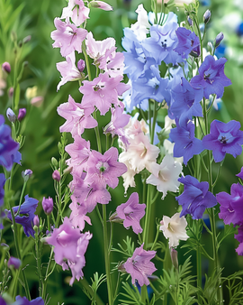 Riddarsporrsfrön Delphinium Consolida Imperial blandning ettårig blomma