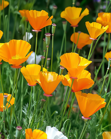 Enkelblommig blandning – ettåriga blomsterfrön från SeedsChoice