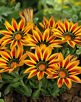 Gazania frön Gazania Splendens ettårig Sunshine Mix