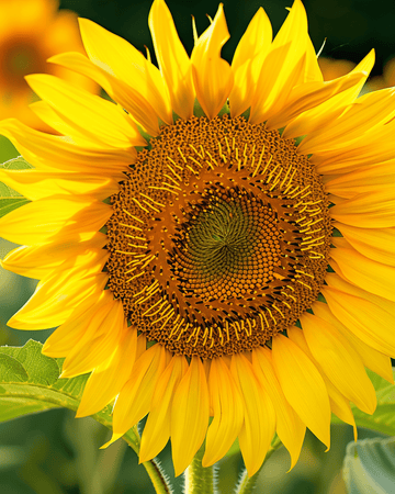Solrosfrön Giganteus 250 cm hög (Helianthus annuus) – ettårig blomma