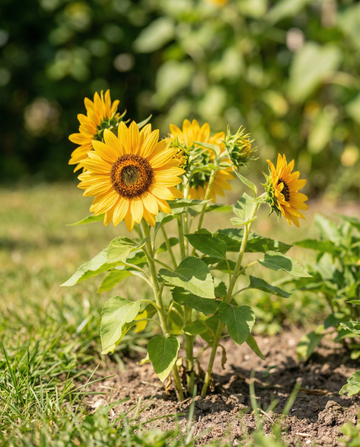 Solros för kruka Pacino 40 cm (Helianthus annuus) – frön till ettårig blomma från SeedsChoice