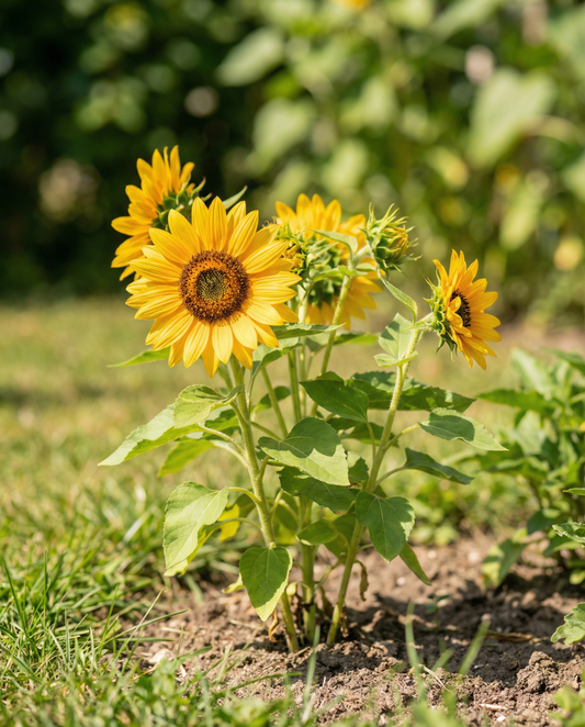 Solros för kruka Pacino 40 cm (Helianthus annuus) – frön till ettårig blomma från SeedsChoice
