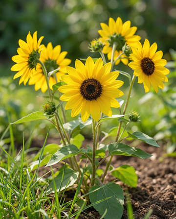 Solros Stella (Helianthus debilis) – ettåriga blomsterfrön från SeedsChoice