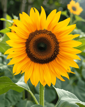 Solrosfrön Sunrich Orange F1 Pollenfree (Helianthus annuus) – ettårig blomma