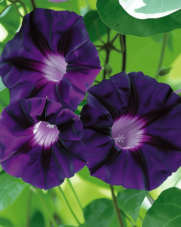 Grandpa Ott Climber Purple frön (Ipomoea purpurea) – ettårig klätterväxt