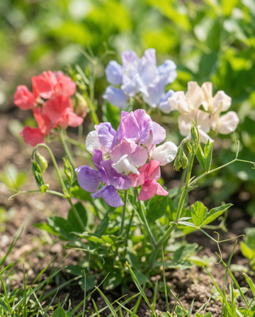 Luktärt Bijou Mix (Lathyrus odoratus) – ettåriga blomsterfrön från SeedsChoice