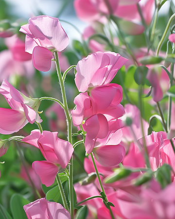 Luktärt Royal Family Pink frön (Lathyrus odoratus) – ettårig blomma