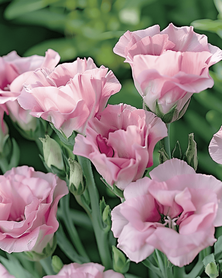 Lisianthus Pink Single-frön (Eustoma russellianum) – ettårig blomma