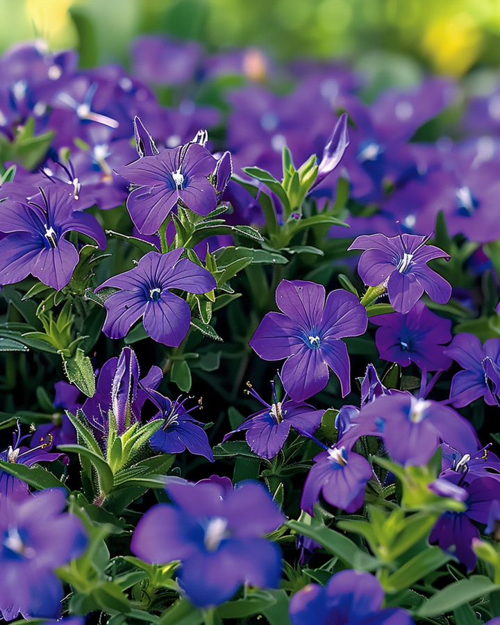 Crystal Palace frön (Lobelia erinus) – ettårig blomma