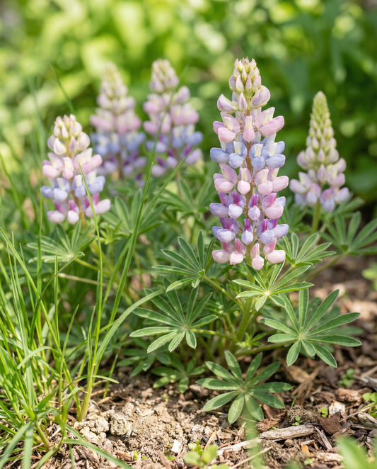 Lupin Pixie Delight Mixed (Lupinus nanus) – ettårig blandning frön från SeedsChoice