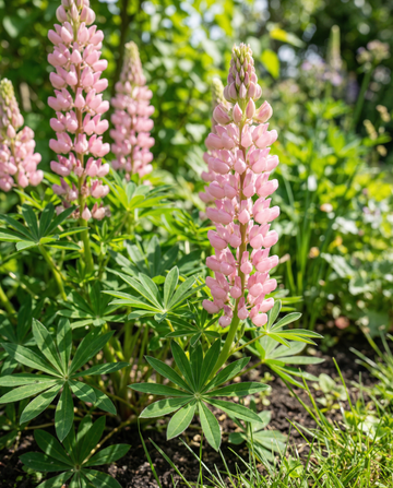 Lupin Pink Fairy (Lupinus elegans) – ettåriga blomsterfrön från SeedsChoice
