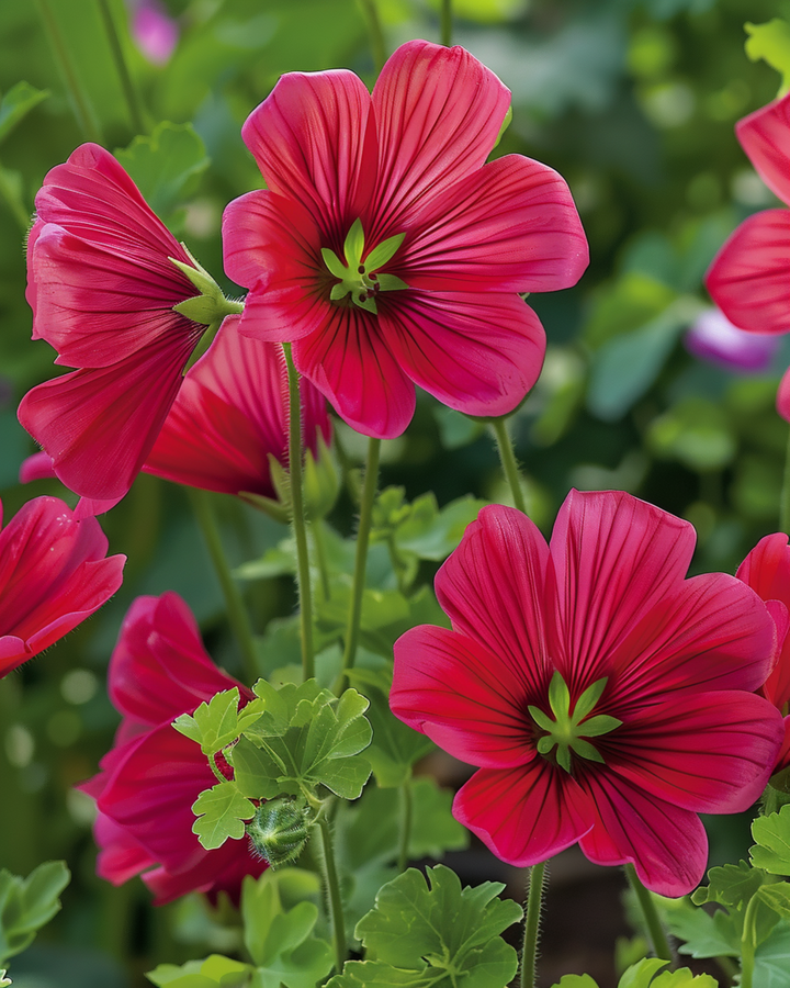 Red Queen fröer (Malope trifida) – ettårig blomma