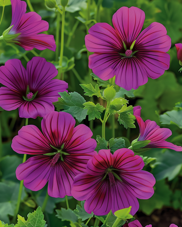 Frön till Purple Queen (Malope trifida) – ettårig blomma