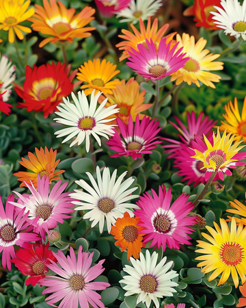 Livingstone daisy-frön (Dorotheanthus bellidiformis) – ettårig blandning