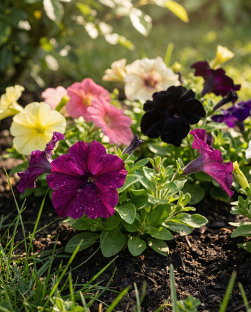 Sophistica Mixed (Petunia grandiflora) – frön för ettårig blandning från SeedsChoice