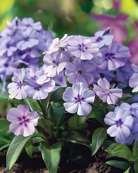 Phlox Blue Beauty frön Phlox Nana ettårig blomma